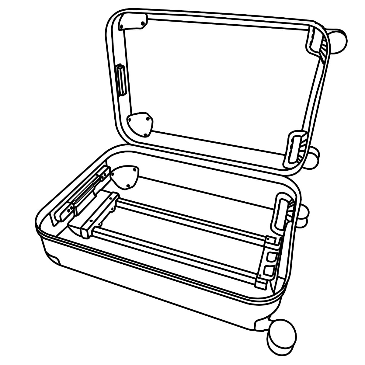 Luggage telescopic handle repair on sale